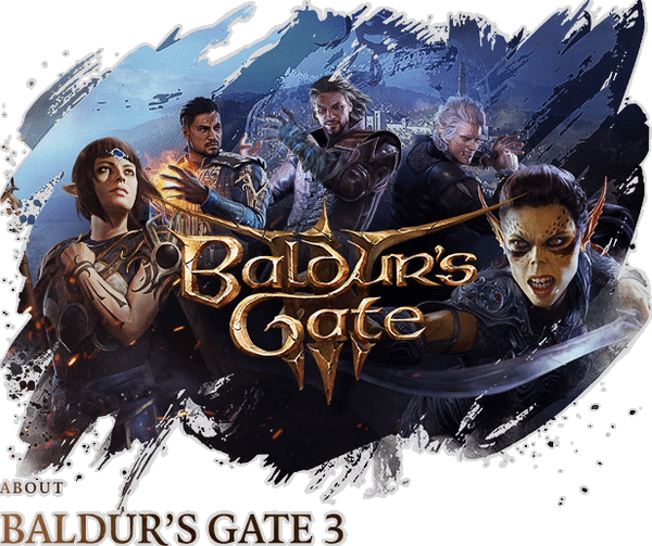 baldur's gate 3 Key Art